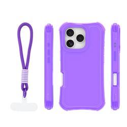Safepop case with strap for iPhone 16 Pro Max 6,9" purple