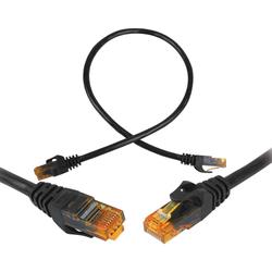 8P8C CAT6e UTP Connection network Cable (patchcord) 0.5m black