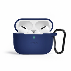 Etteri-silikonikotelo AirPods Pro 3:lle tummansininen