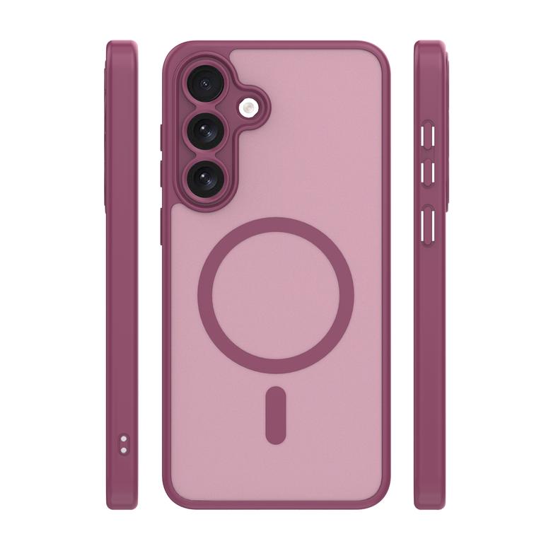 Mag Matt case for Samsung Galaxy S26 Plus maroon camera protection