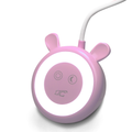 LED-nallekarhupöytävalaisin 3W, 3000/4500/6000K, säädettävä, 1200mAh, pinkki, LTC