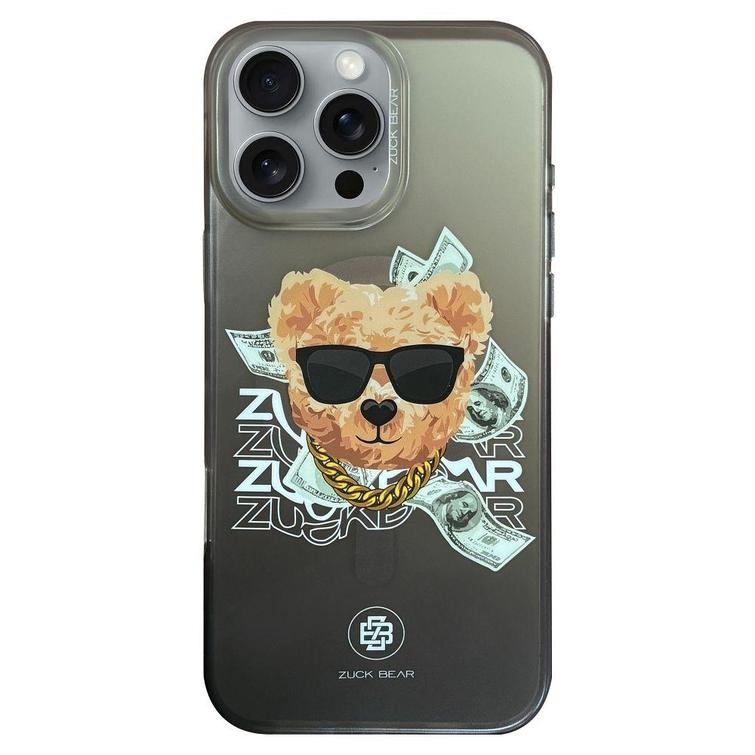 Nakładka Zuck Bear Harold Magsafe do Iphone 16 Pro Max black TTT