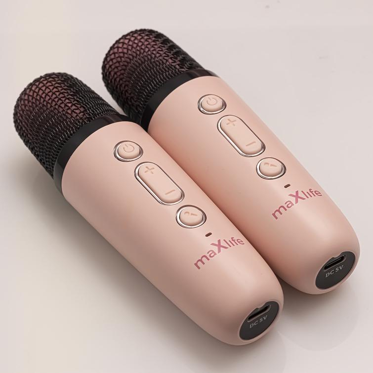 Maxlife Bluetooth-karaoke-kaiutin MXKS-200 valkoinen