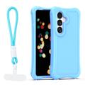 Safepop case with strap for Samsung Galaxy S26 blue