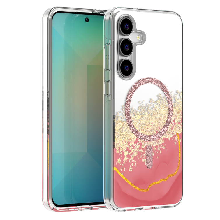 Epoxy Mag case for Samsung Galaxy S25 FE pink