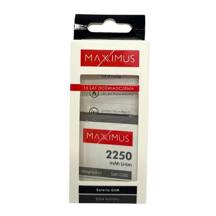 BATTERY MAXXIMUS SAM G360 Core Prime 2250mAh EB-BG360BBC