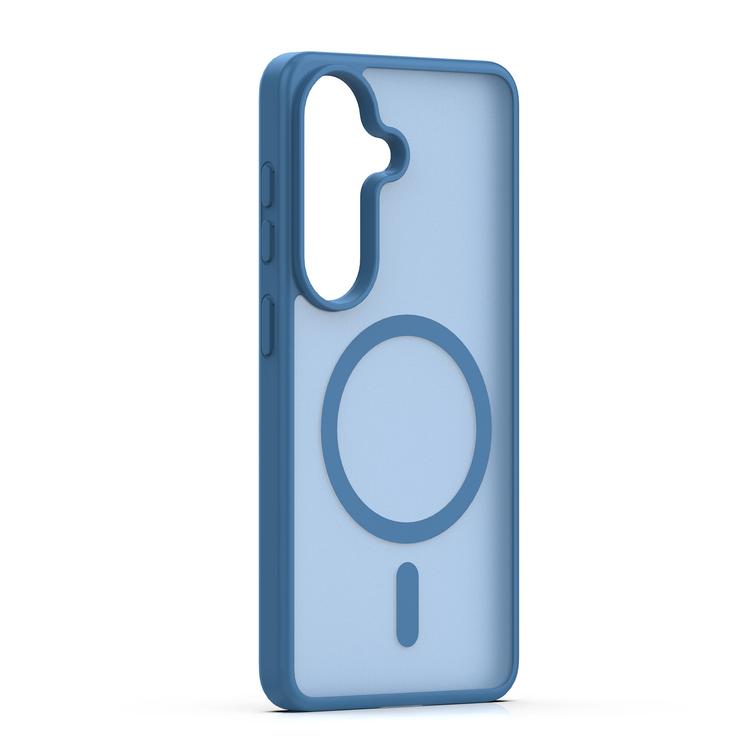 Mag Matt case for Samsung Galaxy S26 Plus dark blue big hole