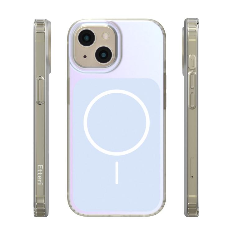 Etteri Hidden Pearl case for iPhone 15 6,1" light blue