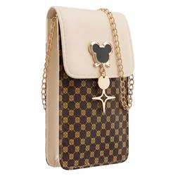 PUHELINLAUKKU HIIRELLÄ 19*12*2 CM BEIGE