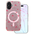 Cherry Mag case for iPhone 17 6,3'' glitter