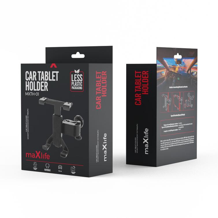 Maxlife-tablettiteline autoon MXTH-01 musta