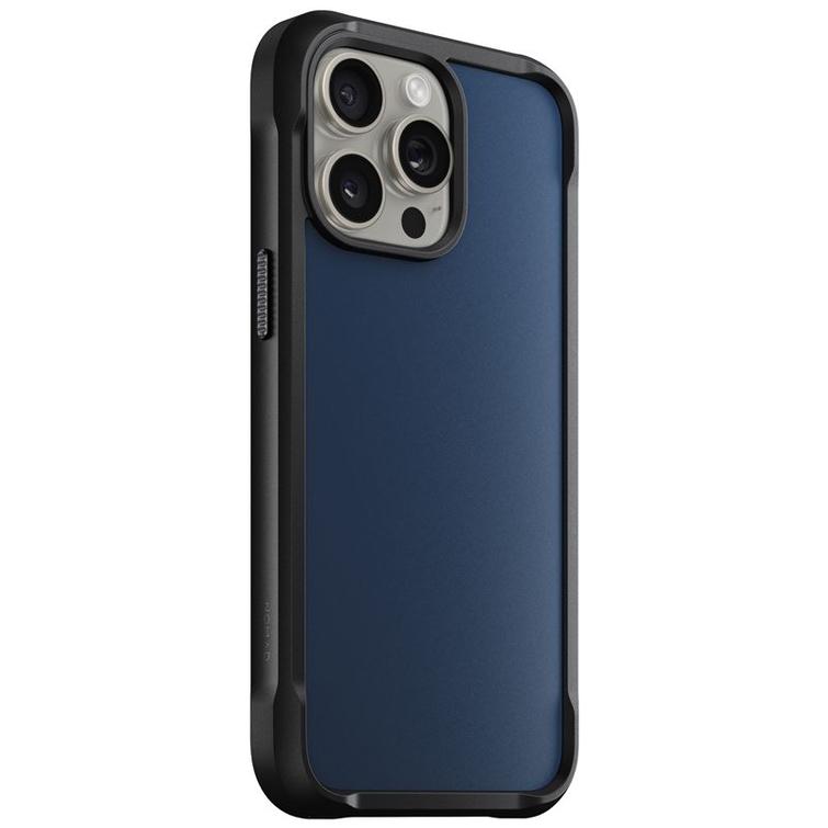 Nomad Rugged -kotelo iPhone 15 Pro Maxille, Atlantinsininen