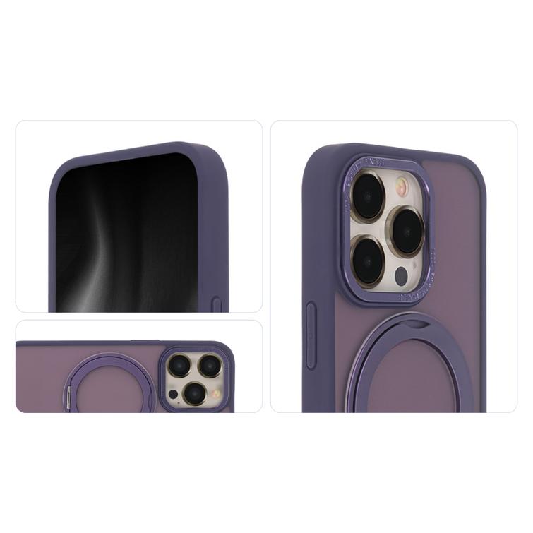 Secure Spinning Mag Case for iPhone 13 6,1" purple