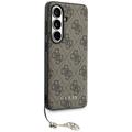 Guess case 4G Classic Logo Charm MagSafe for Samsung Galaxy S26 brown