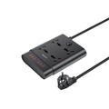 YESIDO MC08 EXTENSION CABLE 10IN1 2650W 6XUSB-A BLACK