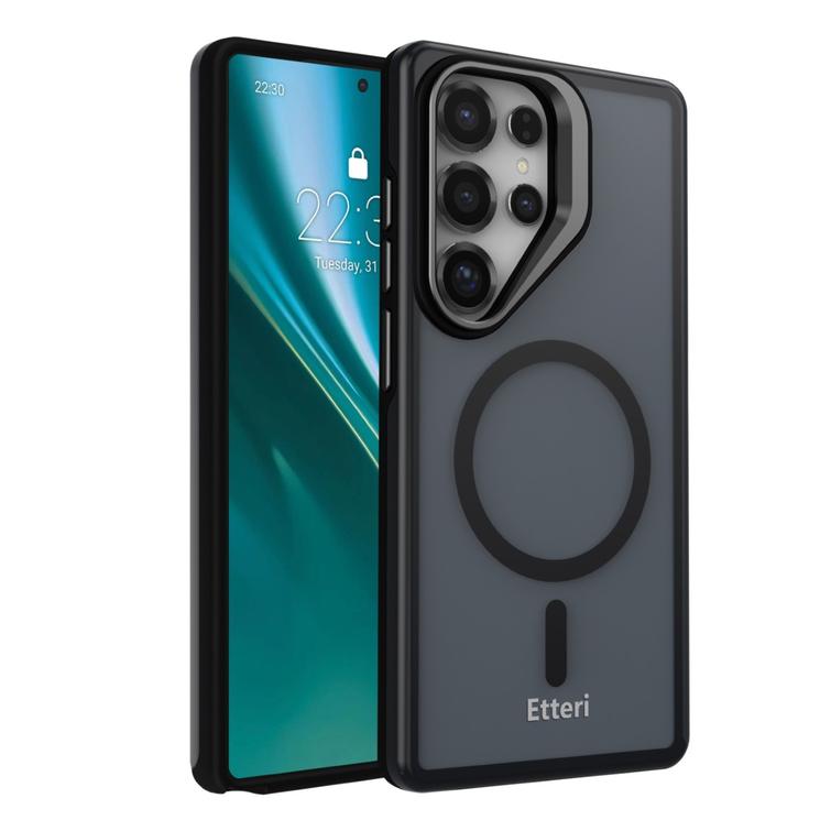 Etteri Morning Fog suojakuori Samsung S25 Ultra mustalle