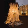LED CURTAIN (100 LED LAMPS) 3Mx1M WITHOUT PENDANT WARM WHITE