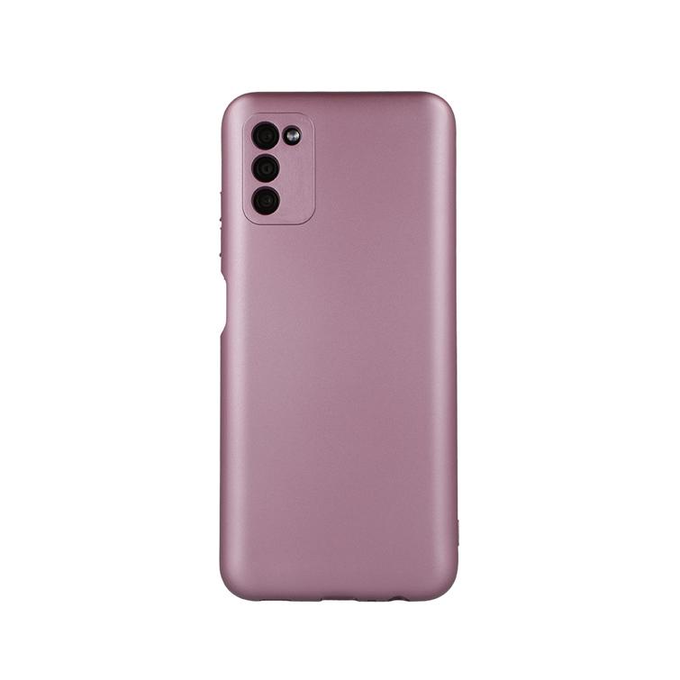 Metallinhohtoinen suojakuori Samsung Galaxy A25 5G:lle (maailmanlaajuinen), pinkki