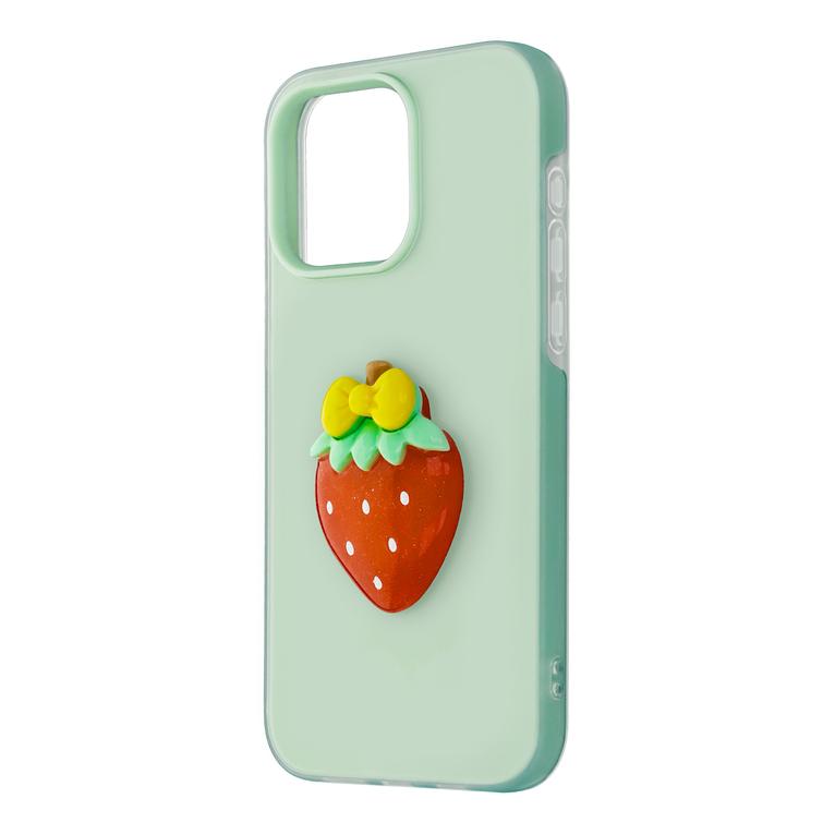 Fruit 2in1 case for iPhone 16 6,1" green