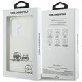 Karl Lagerfeld case IML Peekaboo Karl&Choupette MagSafe for Samsung Galaxy S26 transparent