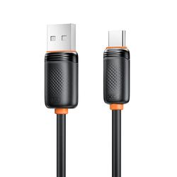XO-kaapeli NB302 USB - USB-C 1,0m 3A musta