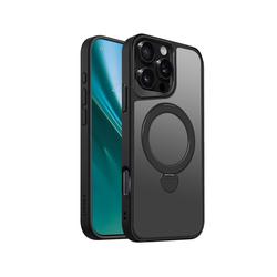 Etteri Matt Mag Ring kotelo iPhone 16 Pro Max 6,9" mustalle