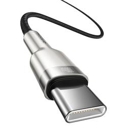 Baseus-kaapeli Cafule Metal PD USB-C - USB-C 2,0 m musta 100W