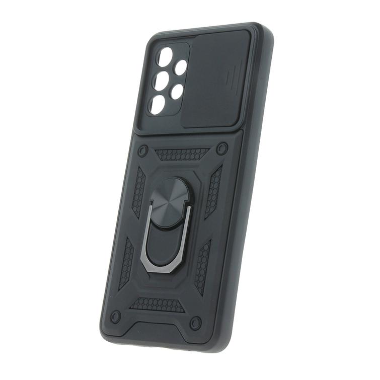 Defender Slide -suojakuori Samsung Galaxy A32 4G:lle, musta