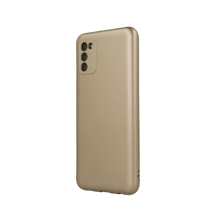 Metallinhohtoinen suojakuori Samsung Galaxy A25 5G:lle (maailmanlaajuinen), kulta