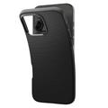 Spigen Liquid Air -suojakuori iPhone 16 Pro 6,3":lle mattamusta