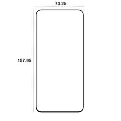 Etteri karkaistu lasi 9D Samsung Galaxy S25 FE / A57 5G:lle