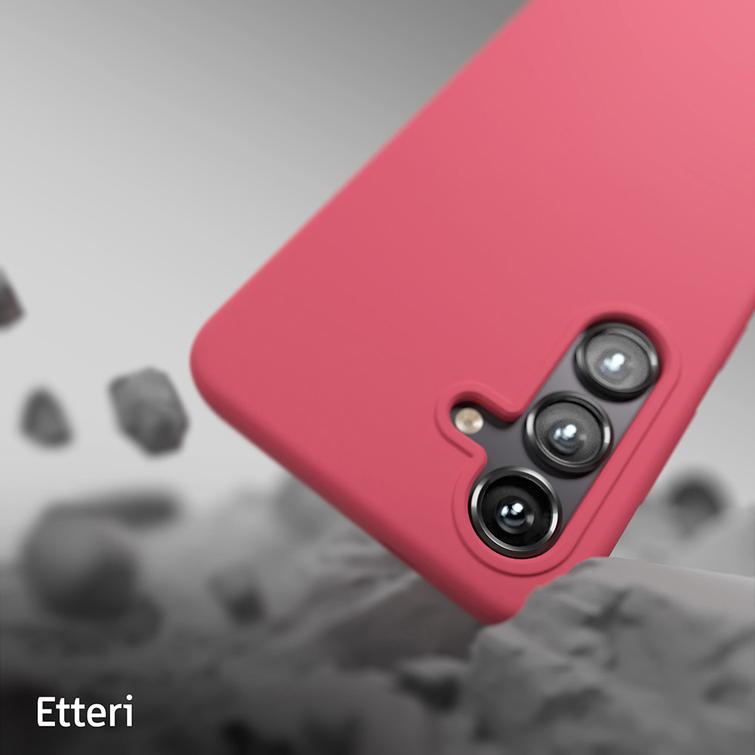 Etteri silikonikotelo Samsung Galaxy A16 4G / A16 5G vadelmalle