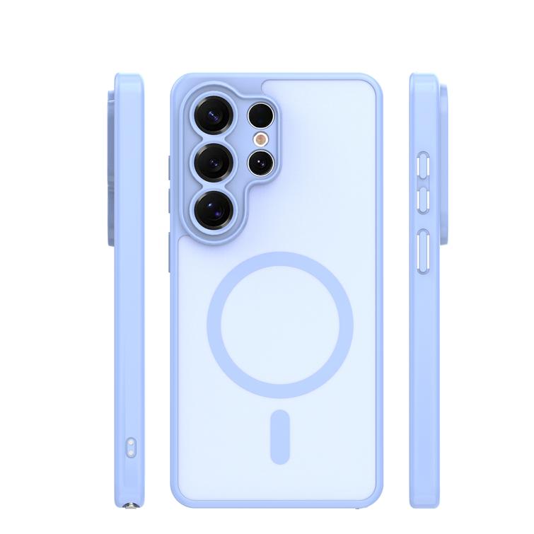 Mag Matt case for Samsung Galaxy S26 Ultra light blue camera protection