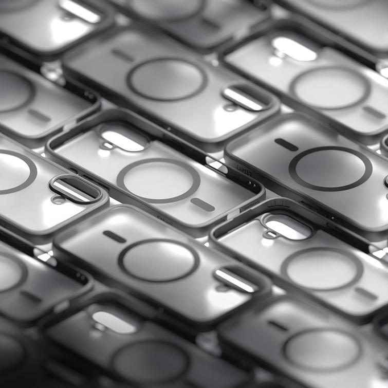 Etteri Matt Mag kotelo iPhone 16:lle 6,1" musta