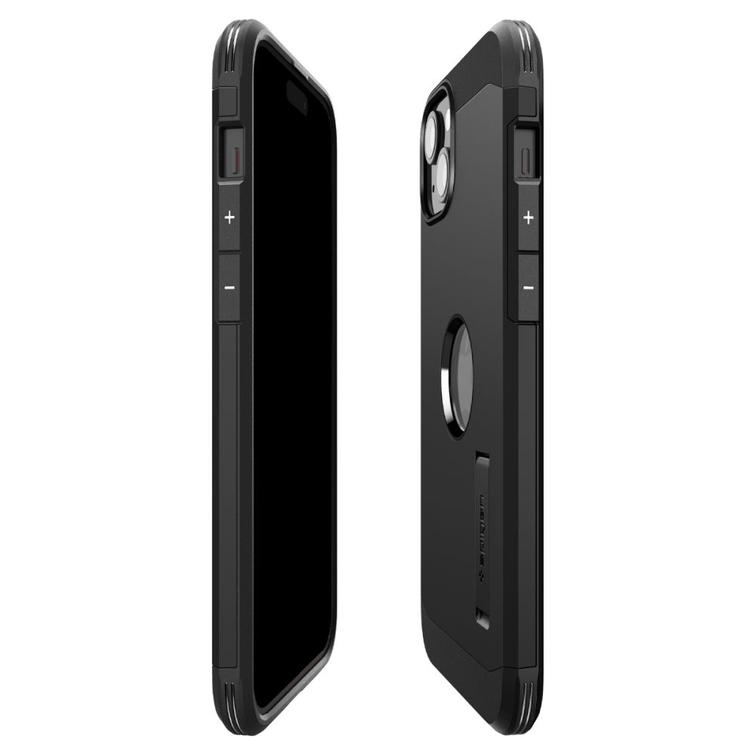 Spigen Tough Armor Mag Magsafe -suojakuori iPhone 15 6,1":lle, musta