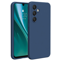 Etteri-silikonikotelo Samsung Galaxy A56 5G:lle, tummansininen