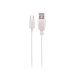 Maxlife-kaapeli USB - microUSB 1,0 m 2A valkoinen