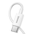 Baseus Superior PD USB-C - Lightning-kaapeli 1,5 m valkoinen 20W