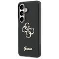 Guess case IML Big Metal 4G Script for Samsung Galaxy S26 black