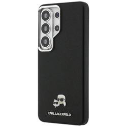 Karl Lagerfeld case Saffiano KC Metal Logo MagSafe for Samsung Galaxy S26 Ultra black