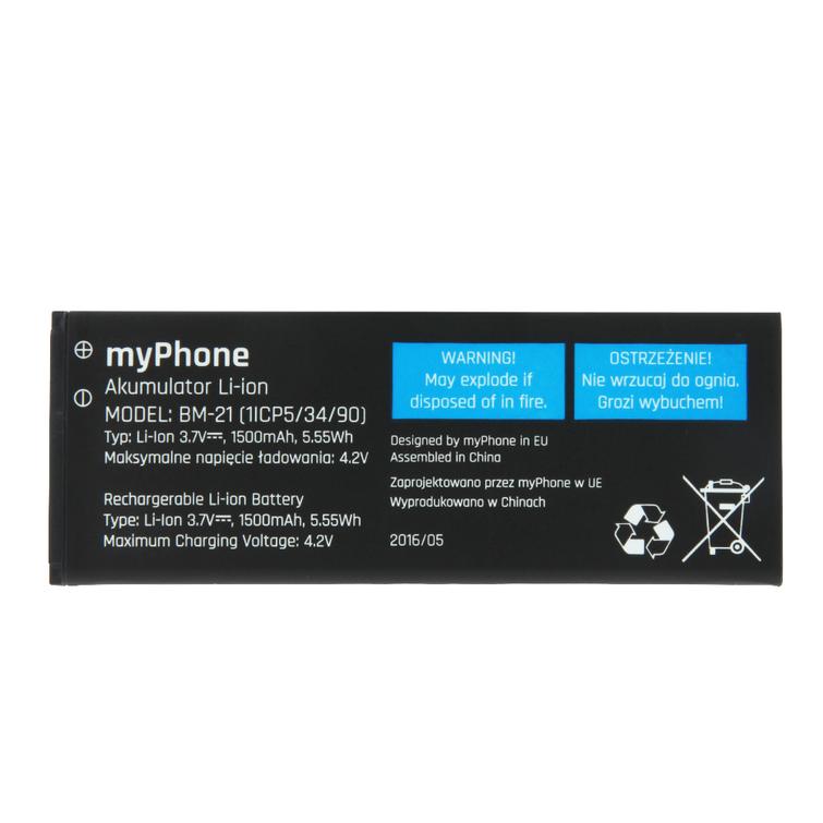 Battery for myPhone C-SMART IIIS 1500mAh
