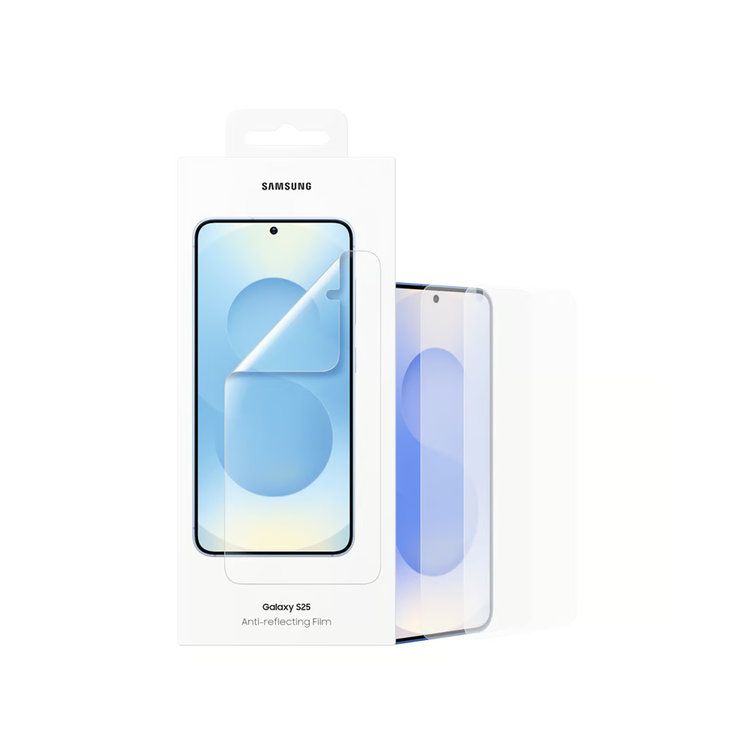 Samsungin heijastamaton suojakalvo 2 kpl Galaxy S25+:lle läpinäkyvä