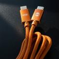 Forever Saffron cable USB-C - USB-C 1,0 m 60W orange