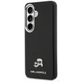 Karl Lagerfeld case Saffiano KC Metal Logo MagSafe for Samsung Galaxy S26 black