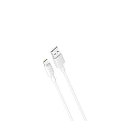 XO-kaapeli NB156 USB - USB-C 1,0 m 2,4A valkoinen