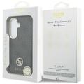 Guess case 4G Rhinestone Round Logo MagSafe for Samsung Galaxy S26 black