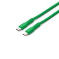 COLORUM USB-C - USB-C -kaapeli 1,8m 3A CK60-CC-04 xGreen