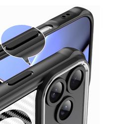 Defender Carbon Mag -suojakuori iPhone 17 Pro 6,3":lle, musta