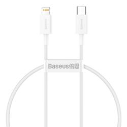 Baseus Superior PD USB-C - Lightning-kaapeli 0,25 m valkoinen 20W