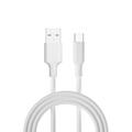 Forever kierr&auml;tyskaapeli USB-A - USB-C 1,5m 3A KR60-AC-00 valkoinen